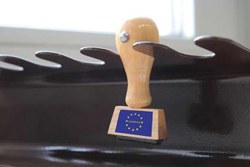 EU Europa Stempel