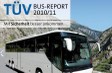 Auf einige Sicherheitsaspekte können die Fahrgäste auch selber achten. Tipps dazu gibt´s unter anderem im TÜV Bus-Report.