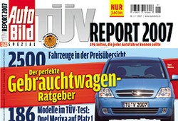 TÜV-Report 2007: Gold geht nach Deutschland - Mängelquote leicht gesunken, aber auf hohem Niveau